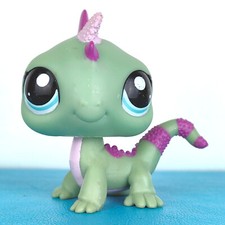 Authentic Littlest Pet Shop #1865 Dragon Iguana Lizard / LPS