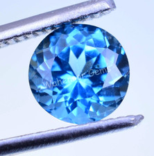 Naturel Bleu Zircon 2.70 CT