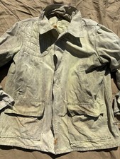 Ancienne Veste De Chasse À Gibecière 1950 Paysan Ouvrier Agricole Maquignon