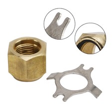 Écrou d'hélice avec plaque