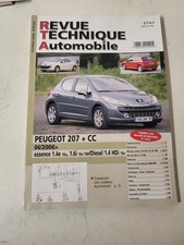 REVUE TECHNIQUE N°B724 PEUGEOT 207 + CC ESSENCE 1.4 1.6i 16 v DIESEL HDi 04/2006