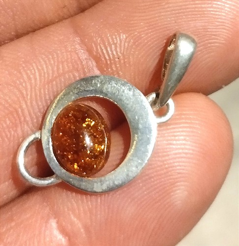 Splendide pendentif argent - en,