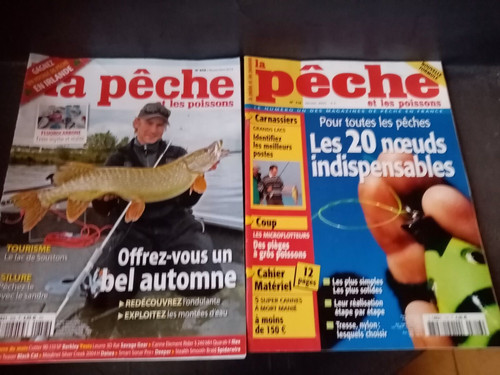 Revues magazine pêche - revues,