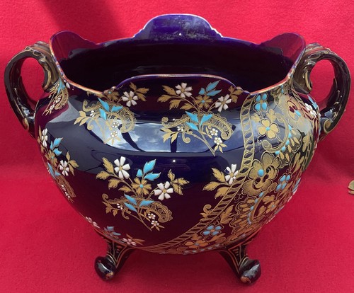Cache pot gien xixe faïence - gien,