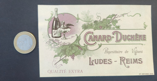 Ancienne étiquette champagne - ancienne,