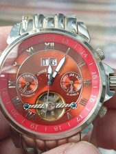 MONTRE ANDRE BELFORT GENEVE ETOILE POLAIRE ROUGE QUASI NEUVE MODELE AB 4410 