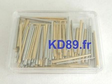 140 goupilles Laiton Acier