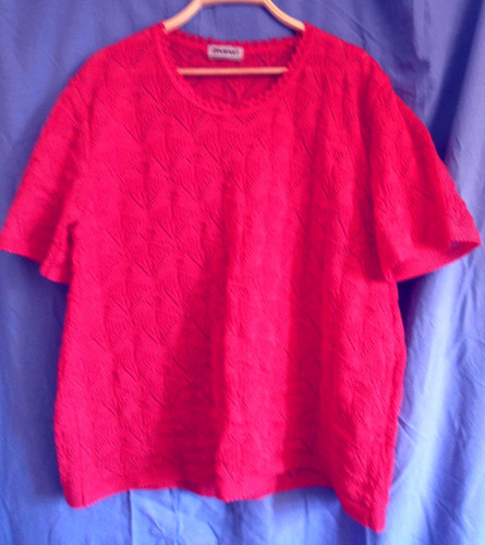 Tee shirt rose manches - ,