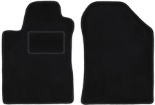 Tapis de sol avant en Velours noir pour Toyota Corolla Verso II 2004-2009 