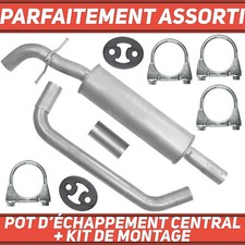 Pot d’échappement central pour Seat Altea / Altea XL 2.0 TDI 04-15