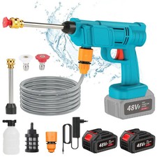 Nettoyeur Haute Pression Rechargeable 48VF 30Bar Lavage Auto & Maison