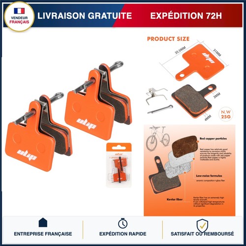 Plaquettes frein vélo à - plaquettes,