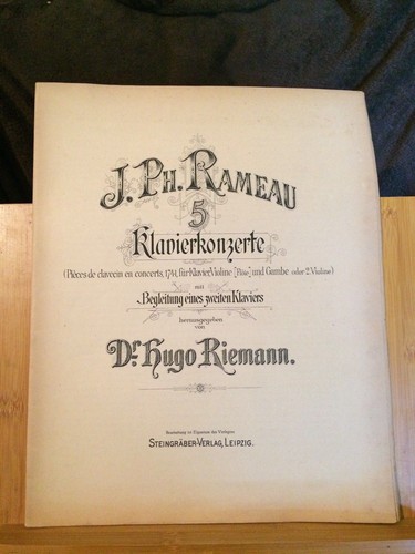 Rameau pièces clavecin - pièces, en
