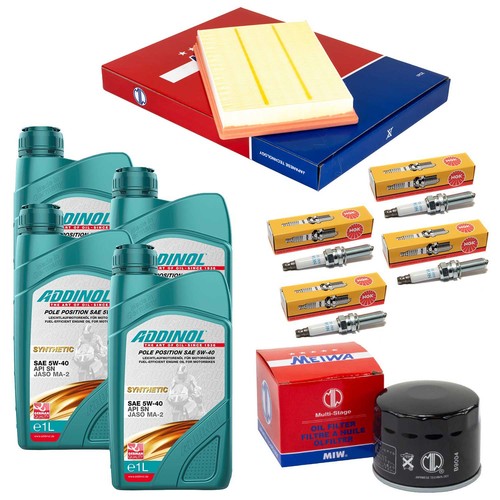 Kit bougie filtre - bougie, huile