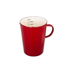 Verre Doseur Rouge en Fer