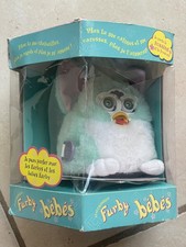 FURBY Baby : Clearance Mint Lime Green - 1999 Tiger Electronics