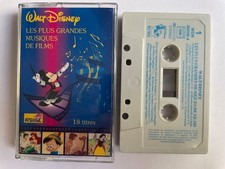 Walt Disney : Les Plus Grandes Musiques de Films cassette audio tape C48
