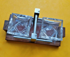 ANCIEN SALERON EN VERRE - EPOQUE  ART DÉCO