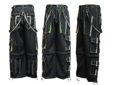 Pantalon cargo gothique en