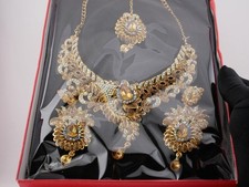 Gold plated necklace with