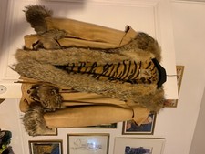 Veste cuir et vraie fourrure vintage Charles Chevignon