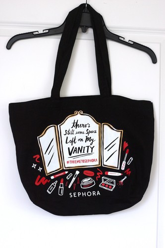Sephora black shopping - black, tote