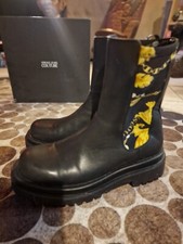  Versace Jeans Couture Boots Chelsea Drew P.40 Comme Neuves 