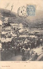 CPA 39 SAINT CLAUDE LES SOUFFL...1903 (dos non divisé)