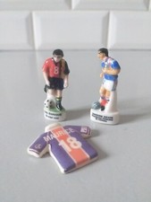 3 Fèves thème Football Zinedine Zidane Luis Enrique 1998 Maillot Maurice Foot