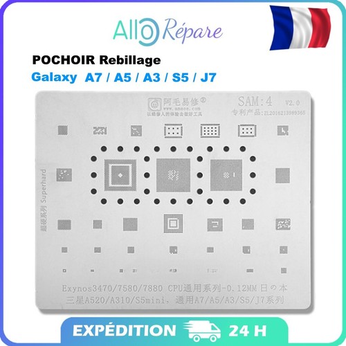Pochoir rebillage bga reball - pochoir,