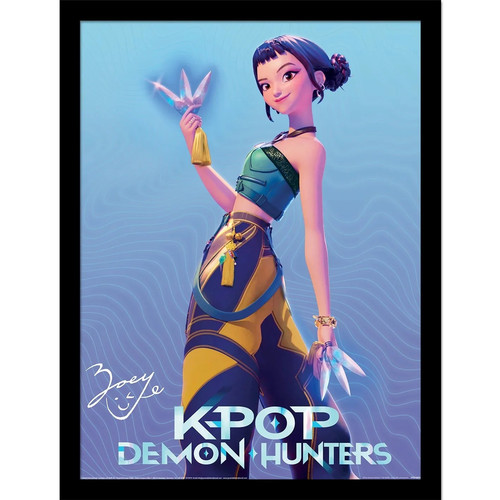 Kpop demon hunters poster - hunters,