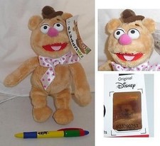 MUPPETS Sesame Street Peluche 20Cm FOZZIE BEAR Ours ORIGINAL Officiel
