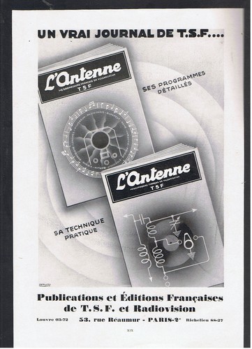 Journal antenne tsf ancienne - tsf,