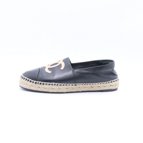 Chanel espadrilles cuir - chanel, en