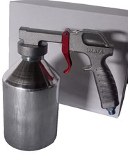 Pistolet à peinture pneumatique air comprimé godet alu 1 L MAFA