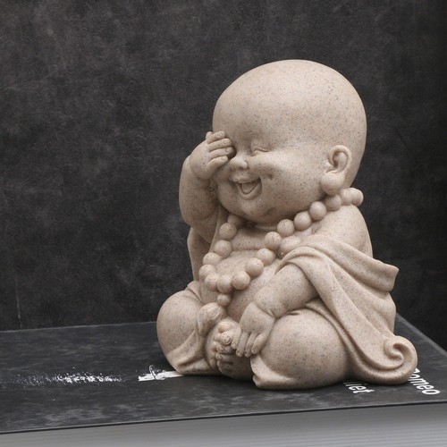Figurine bouddha moine - et,