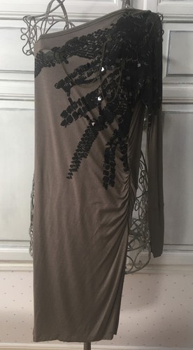 Robe mango asymétrique taille - robe,