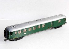 RARE & UNIQUE HO VOITURE MIXTE VOYAGEUR 2e Cl FOURGON SERVICE METAL SNCF AMENAGÉ