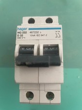 DISJONCTEUR 2P D32 HAGER NG232