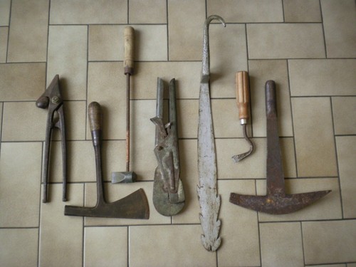 Outils anciens couvreur - de,