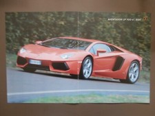 POSTER LAMBORGHINI AVENTADOR LP 700-4 - 2011 -  44 x 28 cm