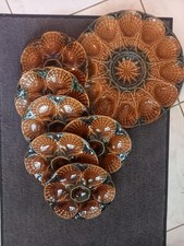 Plateau Et 6 Assiettes A