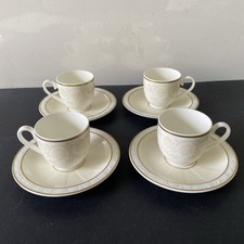 4 Tasses Et Sous Tasses Moka