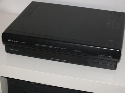 Magnétoscope vhs vcr brandt - magnétoscope,
