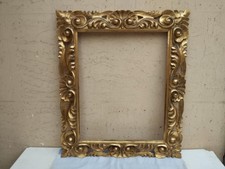 Ancienne Grande Cadre En Bois