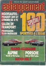 Echappement 204 309 - n°204,
