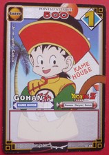 CARTE DRAGON BALL Z   JCC  GOHAN  D-39  POINTS ATTAQUE 500  FRANCAISE