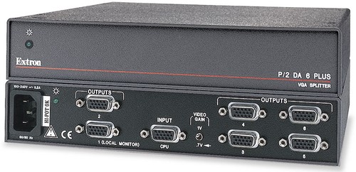 Extron 2 da 6 plus - extron, p/2