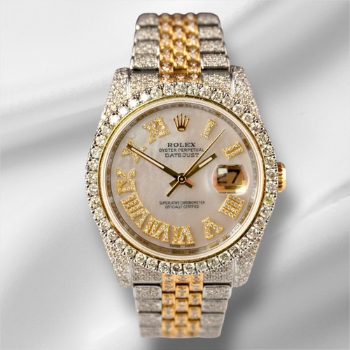 Rolex 36mm datejust 18k - 36mm, or