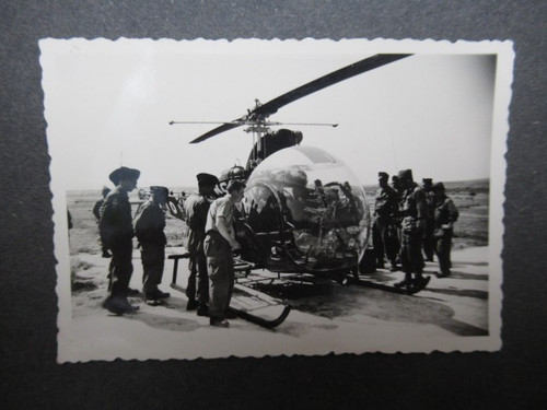 Photo originale hélicoptère - photo,